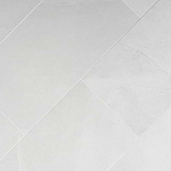 Fordham Bianco 12x24 White Matte Porcelain Floor and Wall Tile