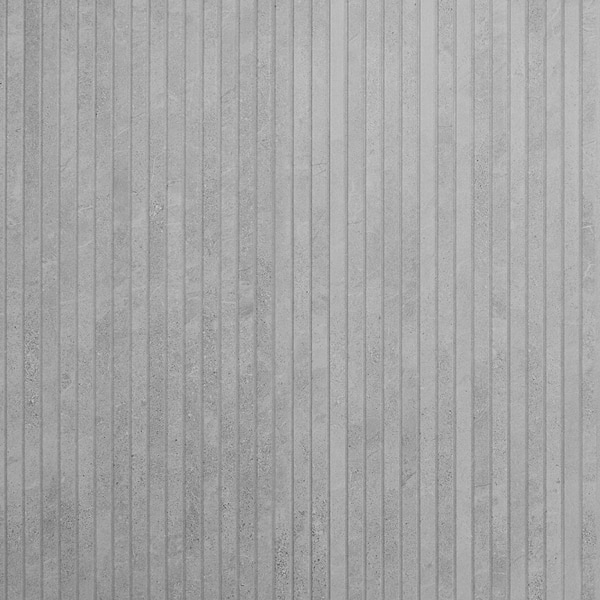 Lune Ribbon Ice Light Gray 24x48 Matte Porcelain Tile