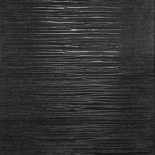 Halo Textured Rivulet Graphite Black 11x40 Ceramic Tile