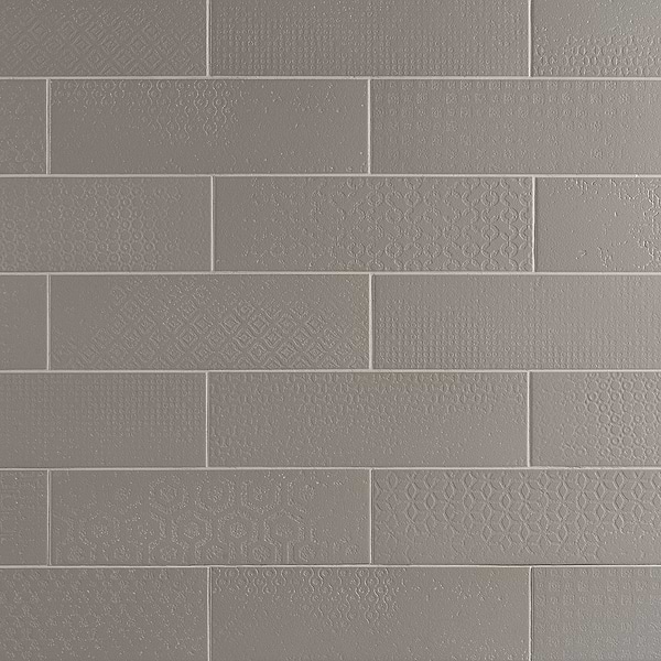 Tessuto Calce 4x12 Porcelain Matte Subway Tile