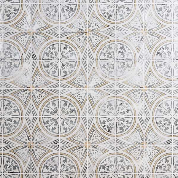 Paula Purroy Talia Agusti Blue Gray 5x5 Matte Ceramic Tile