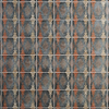 Paula Purroy Talia Aztec Blue Terracotta 5x5 Matte Ceramic Tile