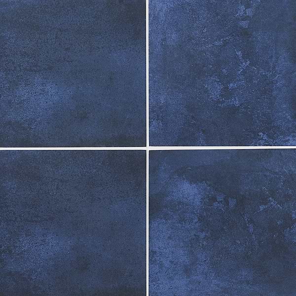 Art Geo by Elizabeth Sutton Blue 8x8 Matte Porcelain Tile