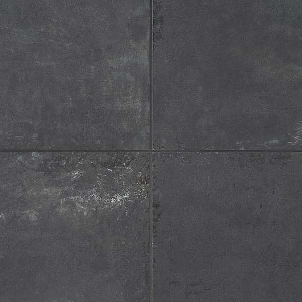Portrait Black Matte Porcelain Tile - Sample in Black, View 11, open zoomed image