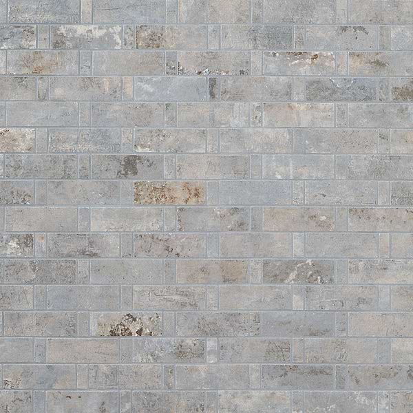 Portrait Ocean Blue 1x3 Weave Matte Porcelain Mosaic Tile
