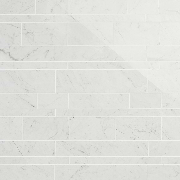 DreamStone Carrara Giola Railroad Polished Porcelain Mosaic