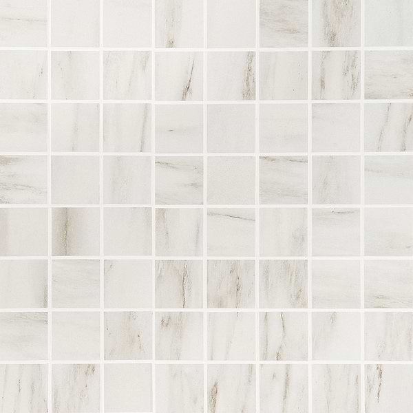 DreamStone Dolomite Snow 2x2 Matte Porcelain Mosaic