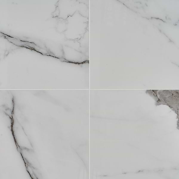 DreamStone Statuario Valley 24x48 Polished Porcelain Tile