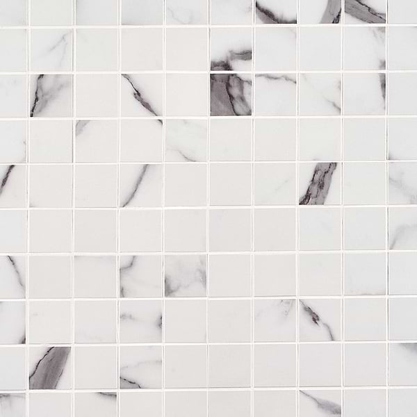 DreamStone Statuario Valley 2x2 Matte Porcelain Mosaic