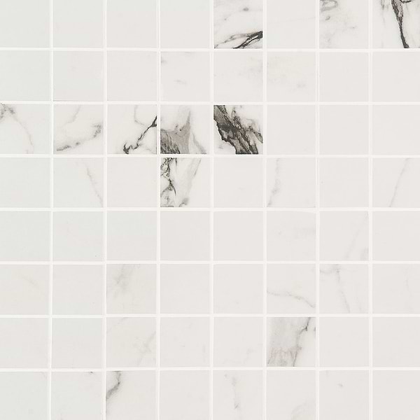 DreamStone Statuario Venato 2x2 Matte Porcelain Mosaic