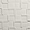 Roller Cross White 4x4 3D Handmade Matte Ceramic Tile