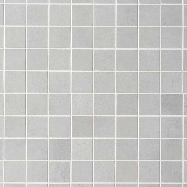 Bond Nimbus Silver 2x2 Matte Porcelain Mosaic Tile