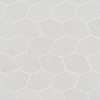 Bond Palladium Light Gray Foliage Matte Porcelain Mosaic Tile