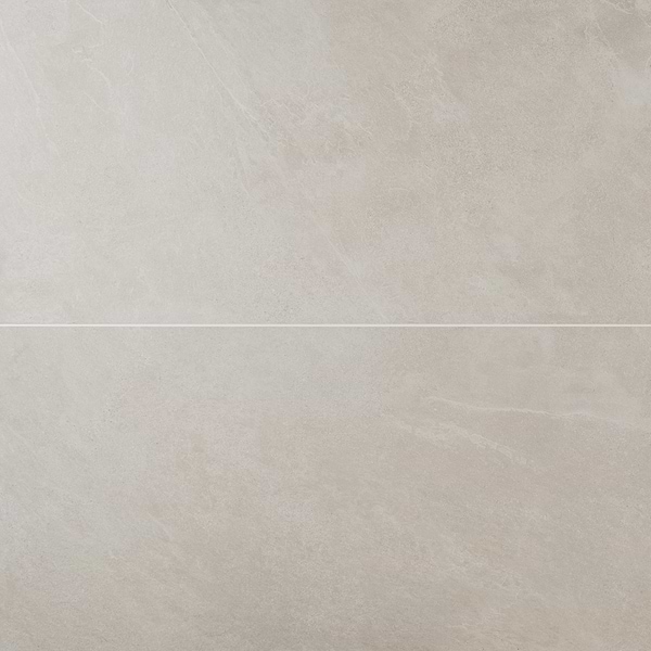 Era Linen White 24x48 Limestone Look Matte Porcelain Tile
