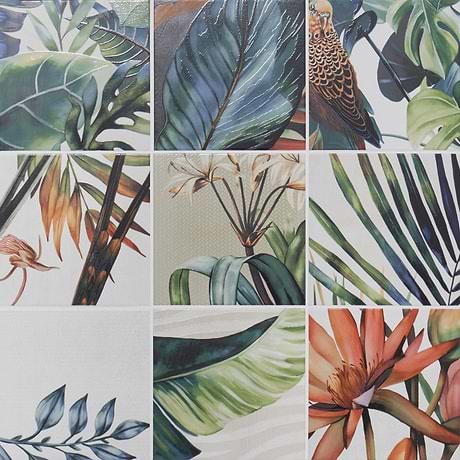 Angela Harris Wilder Tikida Decor 8x8 Matte Ceramic Tile