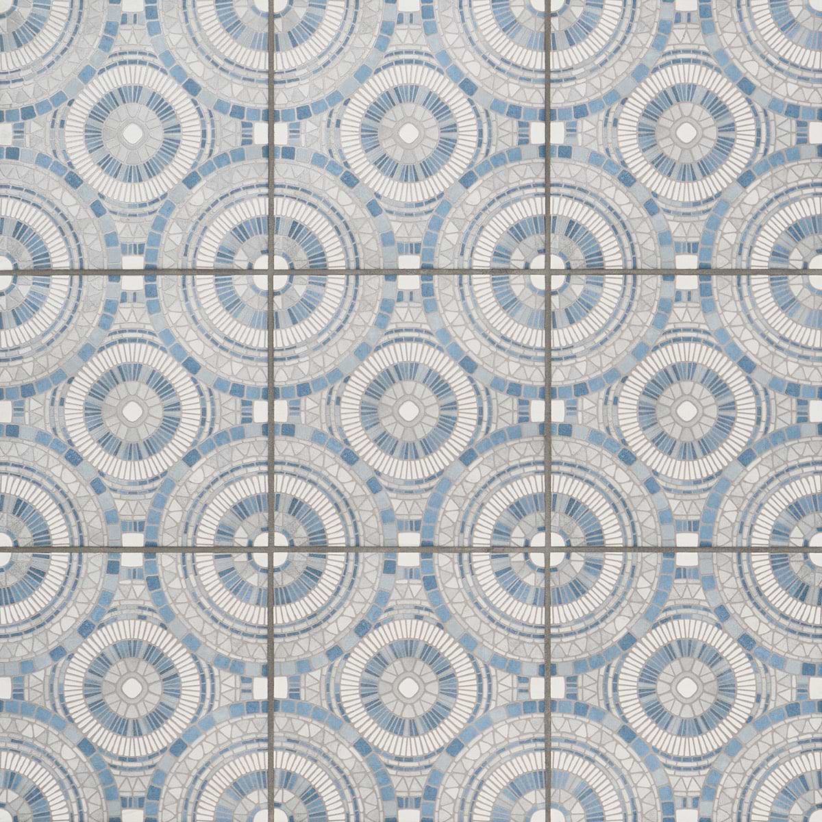 Basilico Azul Blue 8x8 Matte Porcelain Tile