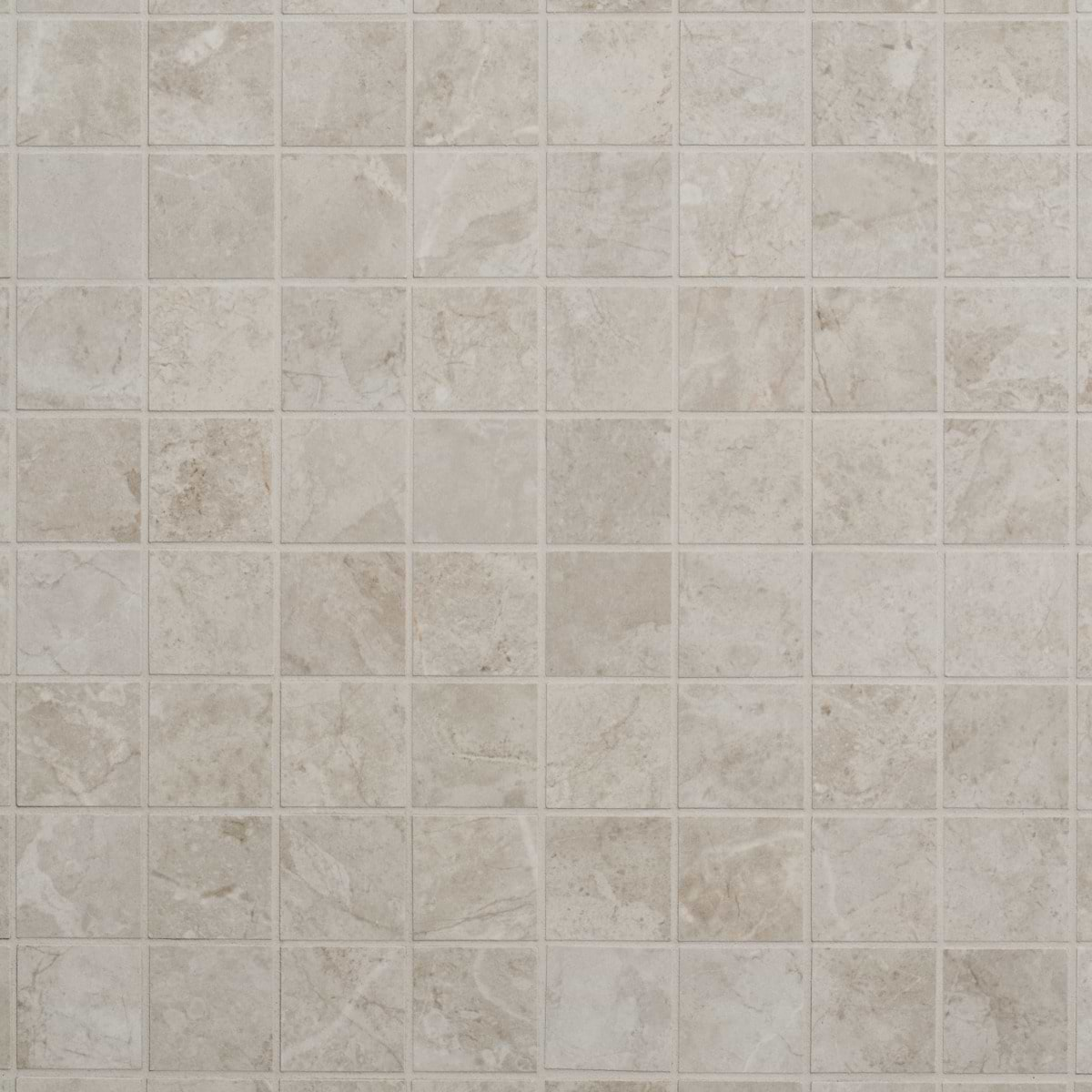 Thor Bone Beige 2x2 Matte Porcelain Mosaic Tile