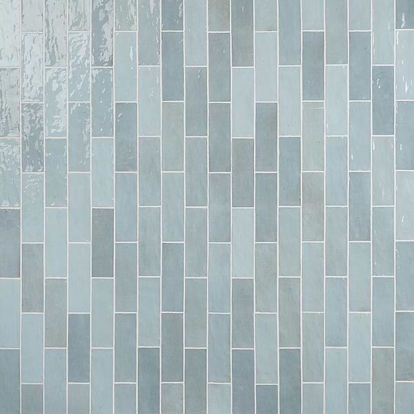 Portmore Sky Blue 3x8 Glossy Ceramic Subway Tile