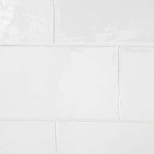 Bellami Bianco 5x10 Glazed Ceramic Tile 