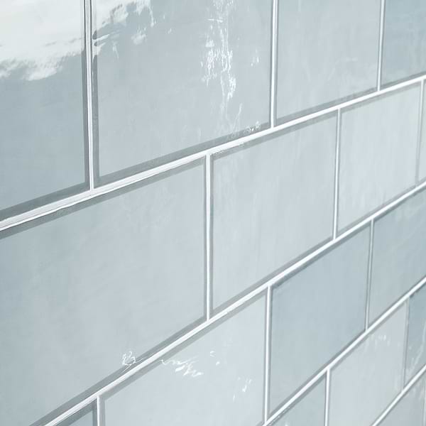 Bellami Framed Azul 5x10 Glazed Ceramic Tile
