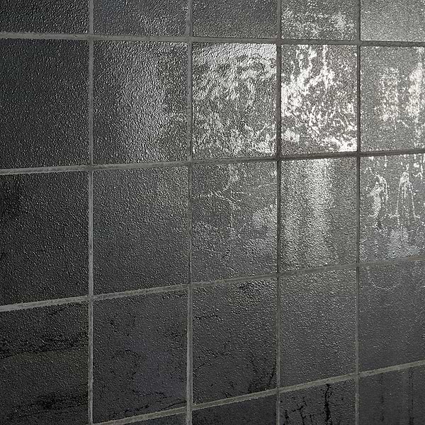 Angela Harris Inspira Dark Gray 2x2 Matte Porcelain Mosaic Tile