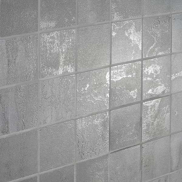 Angela Harris Inspira Steel Gray 2x2 Matte Porcelain Mosaic Tile
