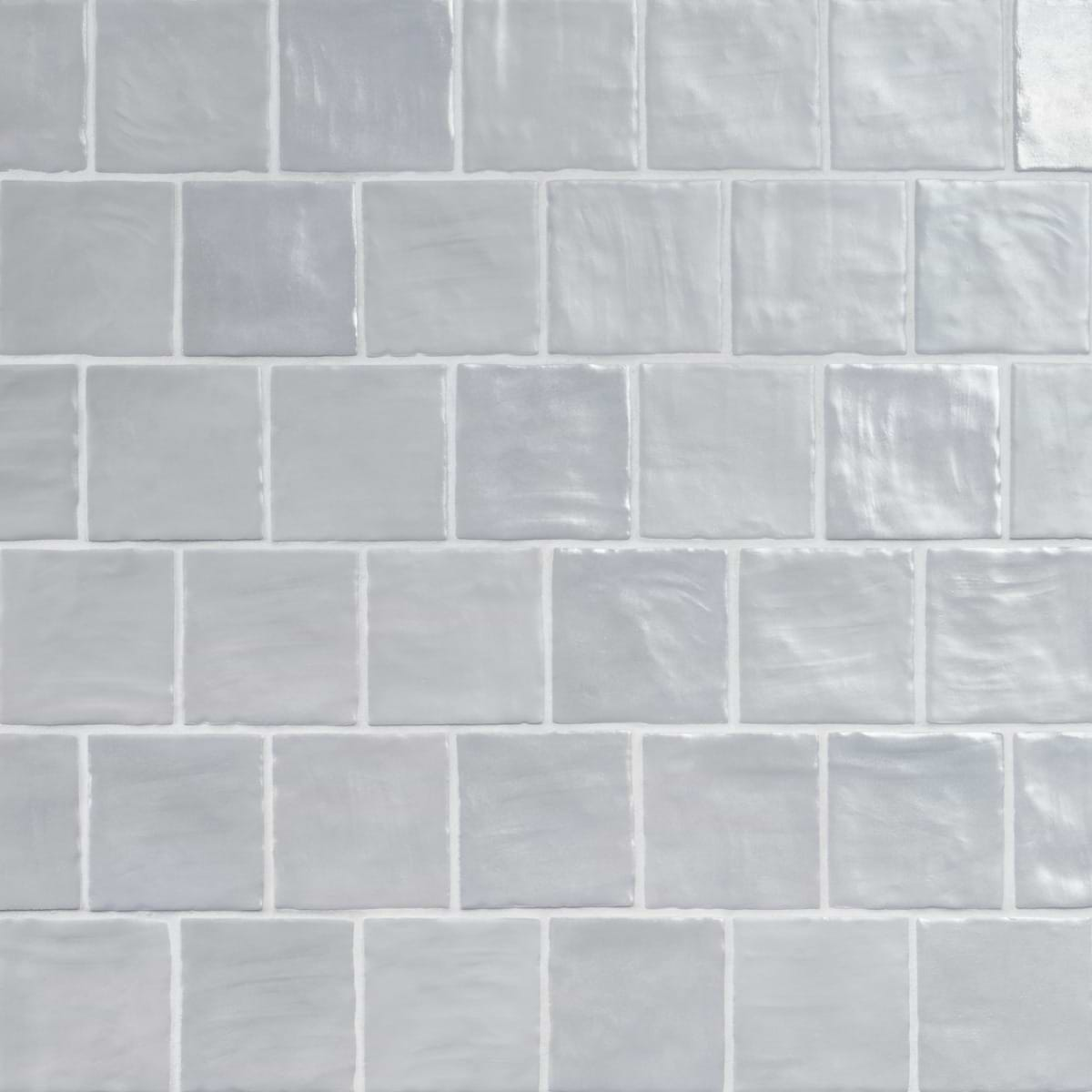 Montauk Sky Blue 4x4 Mixed Finish Ceramic Tile