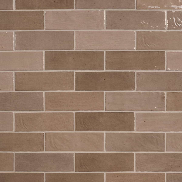 Portmore Taupe 3x8 Glazed Ceramic Tile