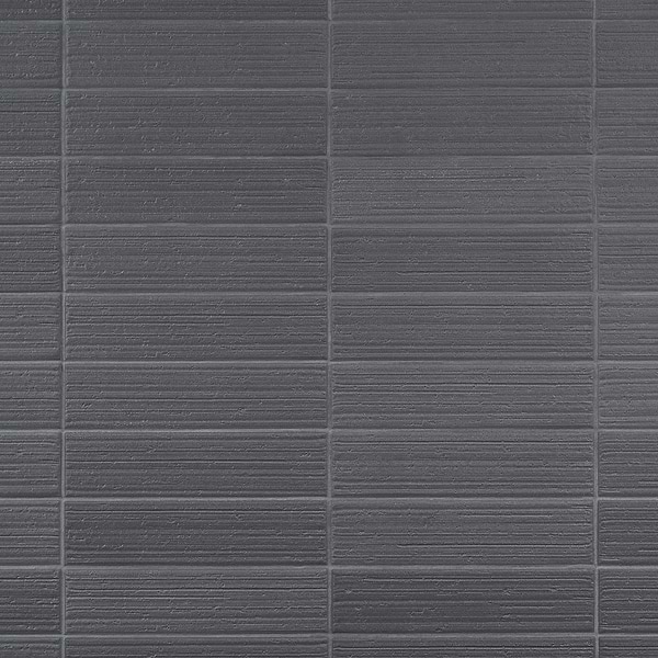 Charlotte Moon Gray 3x10 Textured Matte Ceramic Subway Tile