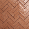 Montauk Terracotta 2x8 Mixed Finish Ceramic Subway Tile