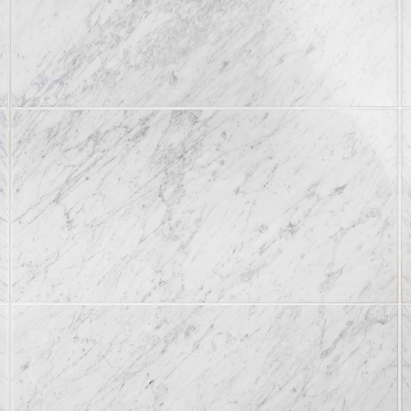 Carrara 12X24 Polished Marble Tile