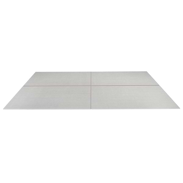 Bestow Telares Light Gray 24x48 Textured Porcelain Tile