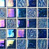 Laguna Iridescent Indigo 2x2 Glass Tile 