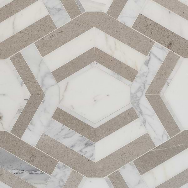 Mezzo Andente Polished Marble Mosaic