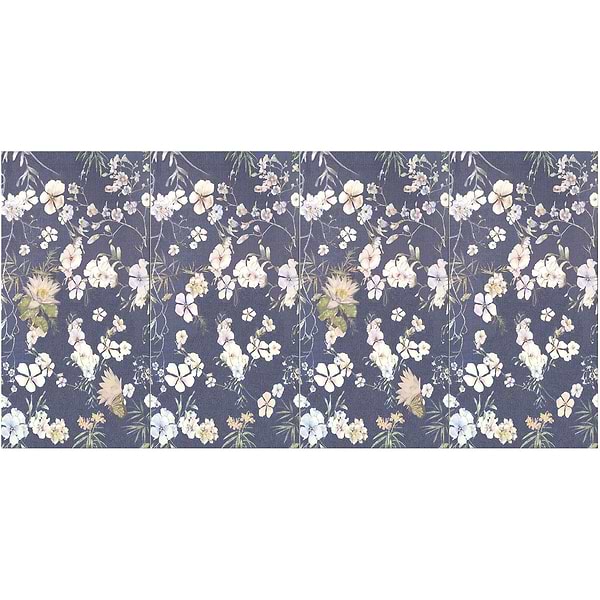 Wakana Winter Blue 24x48 Artisan Decor Matte Porcelain Tile