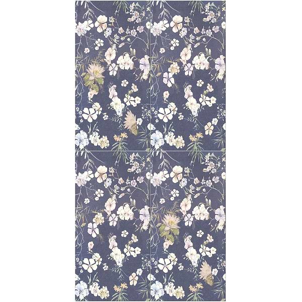 Wakana Winter Blue 24x48 Artisan Decor Matte Porcelain Tile