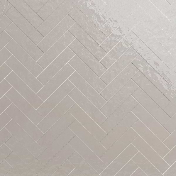 Lancaster Dove Gray 3x12 Polished Ceramic Wall Tile