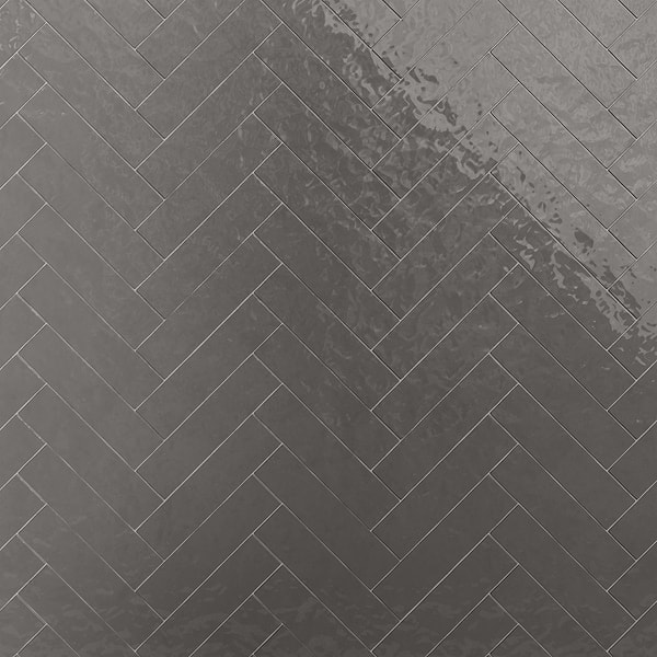 Lancaster Driftwood Gray 3x12 Polished Ceramic Wall Tile
