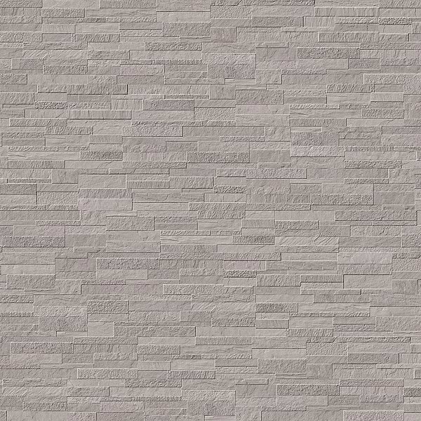 Rugged Stacked Bluestone Select 6x24 Matte Porcelain Ledger Stone Veneer