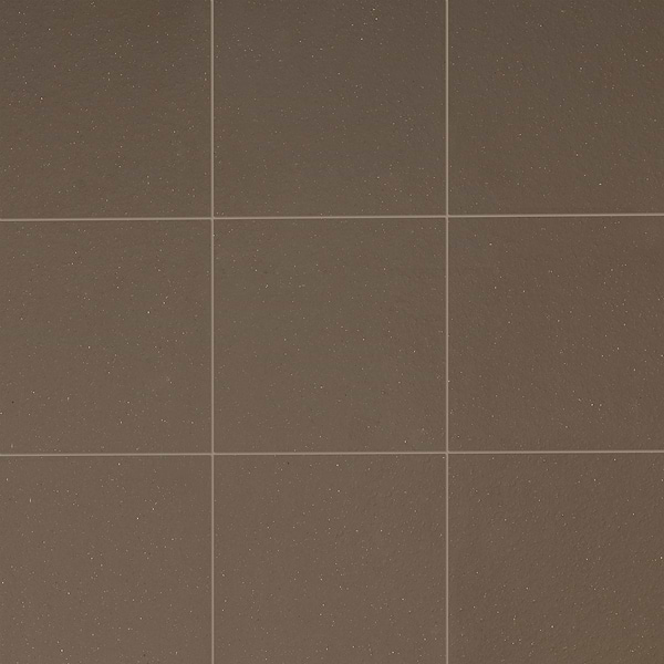 Elemental Chestnut Brown 6x6 Ceramic Quarry Tile
