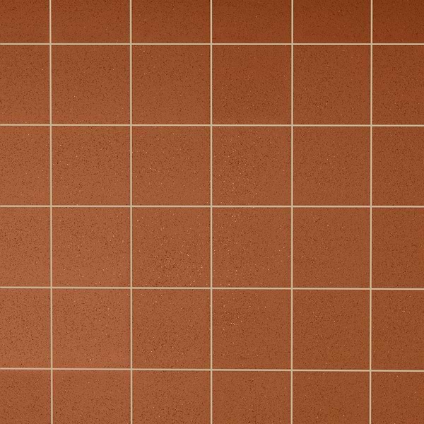 Elemental Abrasive Red 6x6 Ceramic Quarry Tile