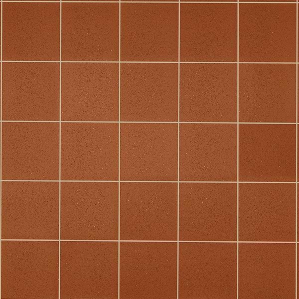 Elemental Abrasive Red 8x8 Ceramic Quarry Tile
