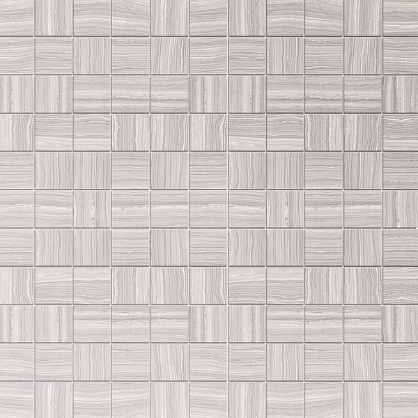 Miles Azul Gray 2x2 Matte Porcelain Mosaic