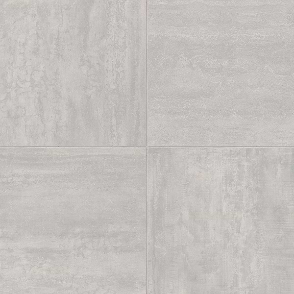 Ecliptic Chrome Gray 24x24 Matte Porcelain 2CM Outdoor Paver