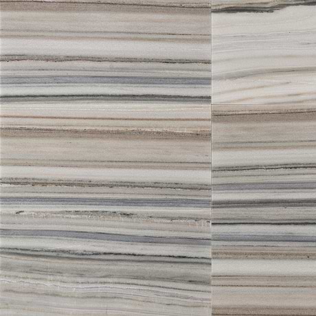 Skyline Gray 12x24 Polished Marble Tile