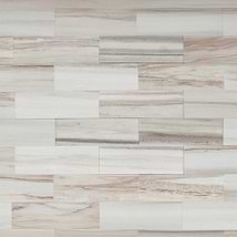 Skyline Gray 4x12 Honed Marble Tile