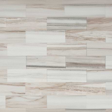 Skyline Gray 4x12 Honed Marble Tile
