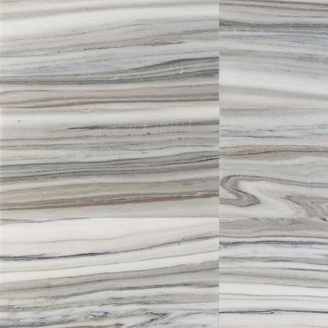 Skyline Gray 12x24 Honed Marble Tile