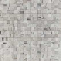 Skyline Gray 2x2 Honed Marble Mosaic Tile