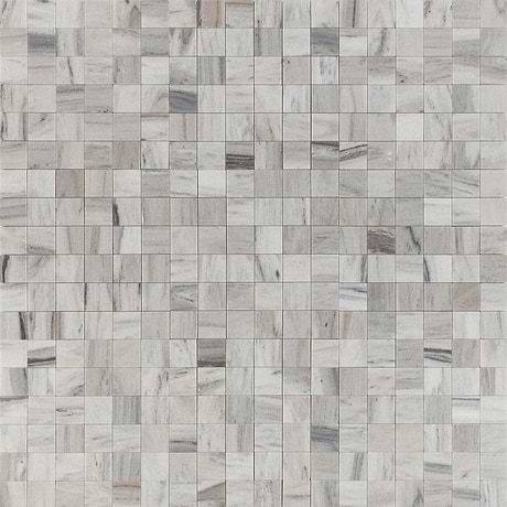 Skyline Gray 2x2 Honed Marble Mosaic Tile